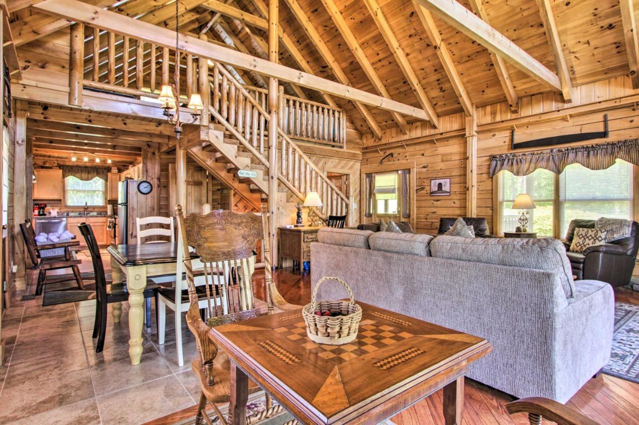 Idyllic Sevierville Cabin Deck And Smoky Mtn View! ภายนอก รูปภาพ