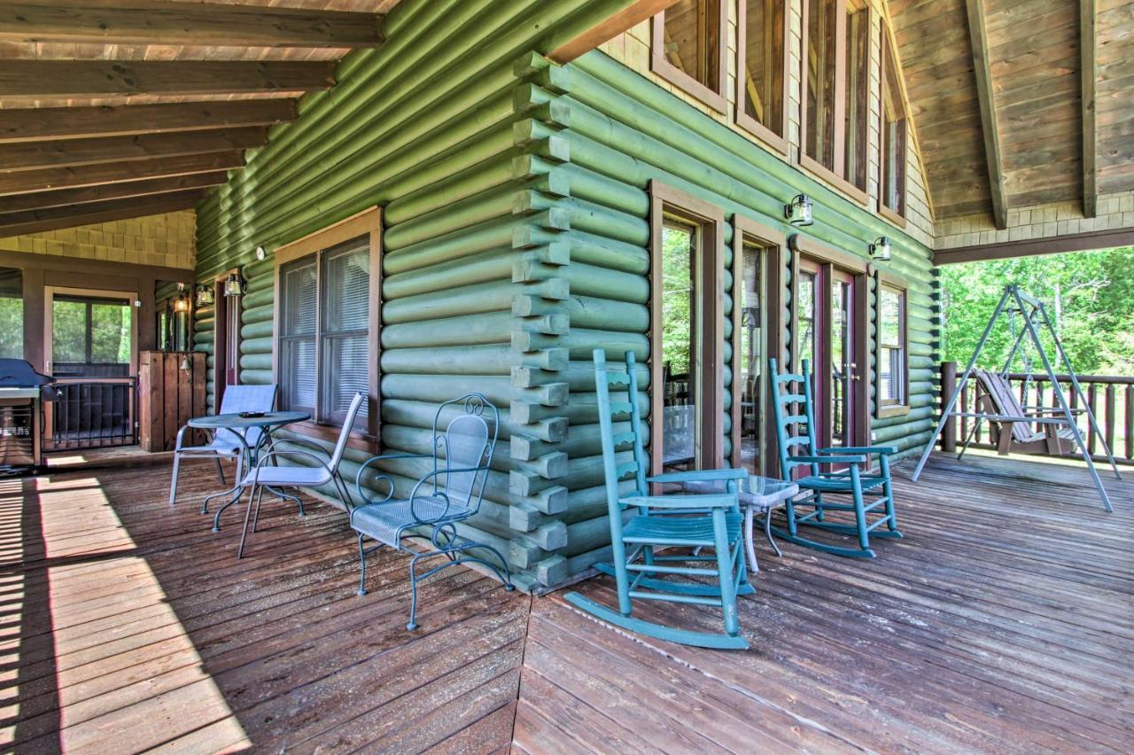 Idyllic Sevierville Cabin Deck And Smoky Mtn View! ภายนอก รูปภาพ